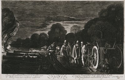 Os Quatro Elementos, Fogo (Ignis), c. 1614-1622 (gravura) de Jan Van de II Velde