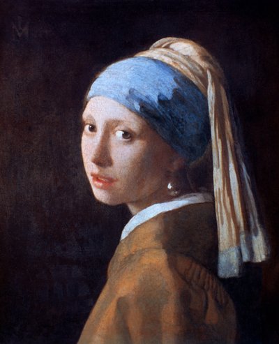 Menina com um brinco de pérola, c1665 de Jan Vermeer van Delft