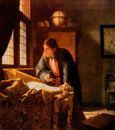 O geógrafo, 1669, 1911 de Jan Vermeer van Delft