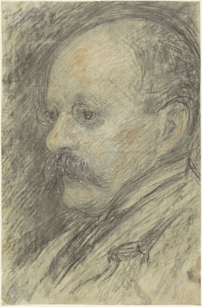 Retrato do artista Cornelis Veth (?) de Jan Veth (possibly)