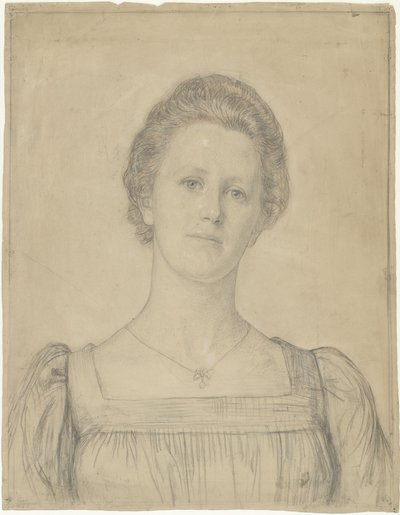 Retrato de Emilie van Kerckhoff de Jan Veth