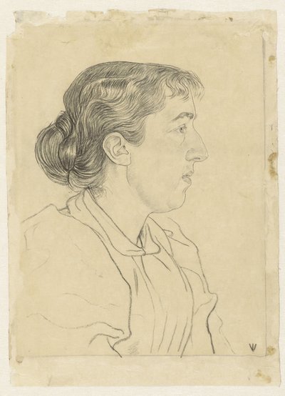 Retrato de Helène Lapidoth-Swarth de Jan Veth