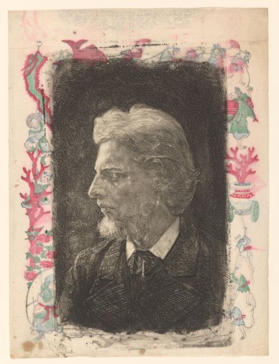 Retrato de Jacques Perk de Jan Veth