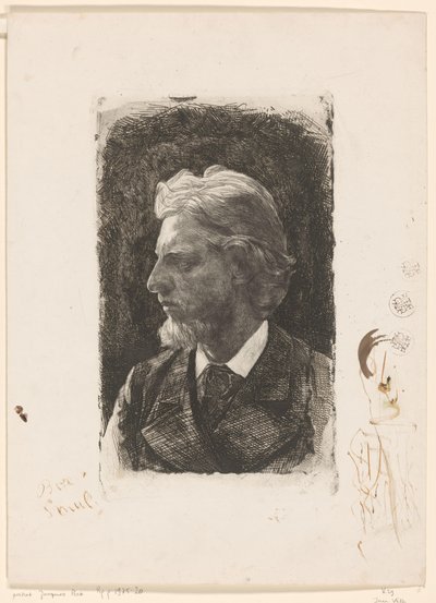 Retrato de Jacques Perk de Jan Veth