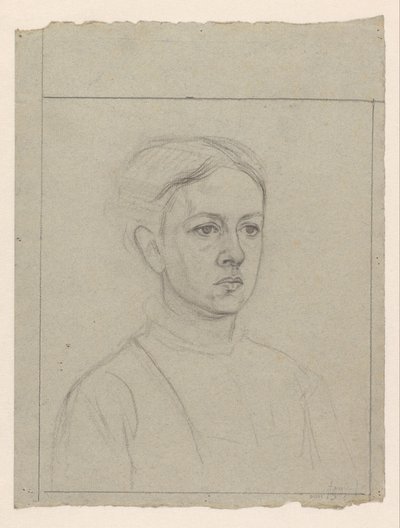 Retrato de Johanna Veth de Jan Veth