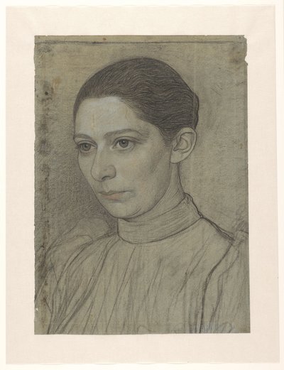 Retrato da Srta. Sara de Swart de Jan Veth