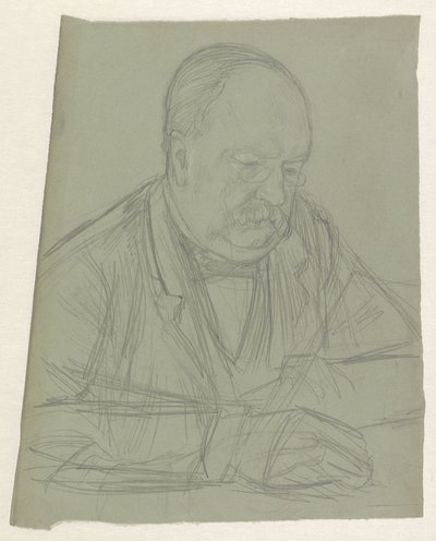 Retrato de Tak van Poortvliet de Jan Veth