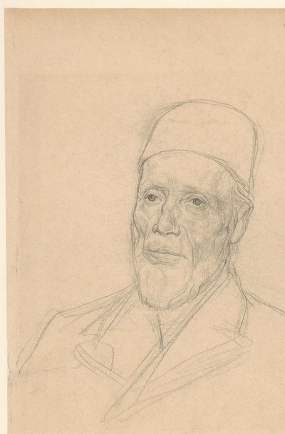 Retrato de Willem Nicolaas Dinger (?) de Jan Veth