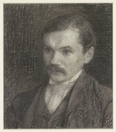 Retrato do escritor Frederik Willem van Eeden de Jan Veth