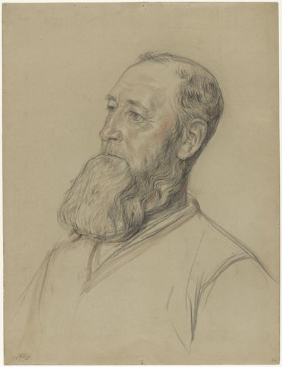 Retrato de um vendedor de ovos de Broek de Jan Veth