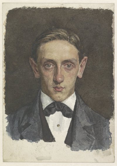 Retrato de um jovem de Jan Veth