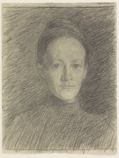 Retrato da Sra. C.J. Veth de Jan Veth