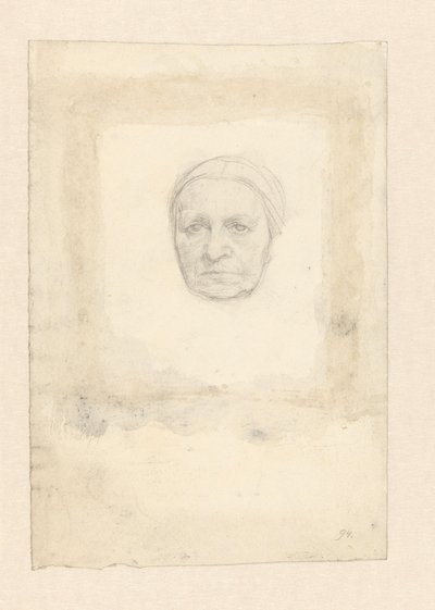 Retrato da senhora Anna Cornelia Veth-Giltay de Jan Veth