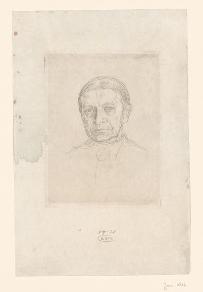 Retrato da senhora Anna Cornelia Veth-Giltay de Jan Veth