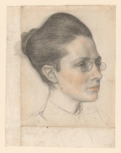Retrato da Sra. K.C. Boxman-Winkler de Jan Veth