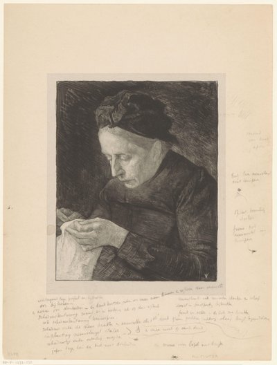 Retrato da Sra. Sluiter-Metelerkamp de Jan Veth