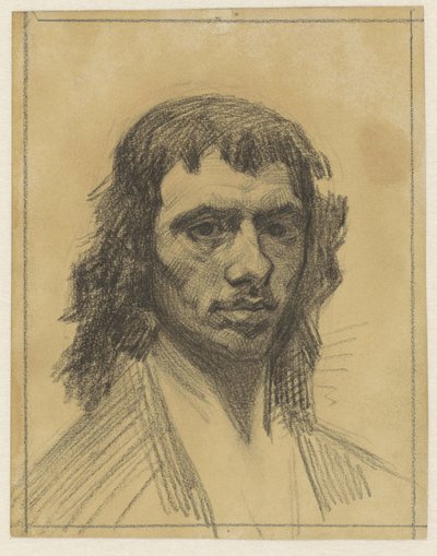 Auto-retrato de Carel Fabritius de Jan Veth