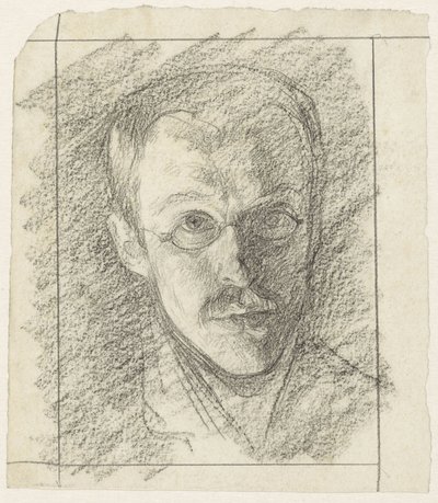 Autorretrato de Jan Veth de Jan Veth