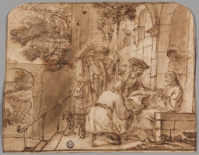 Os irmãos de José mostram a sua túnica a Jacob de Jan Victors