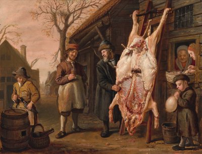 O porco abatido de Jan Victors