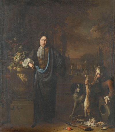 Retrato de Silvester van Tongeren de Jan Weenix
