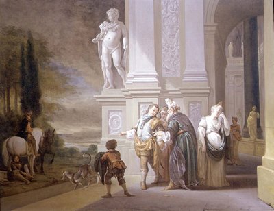 A Partida do Filho Pródigo de Jan Baptist Weenix