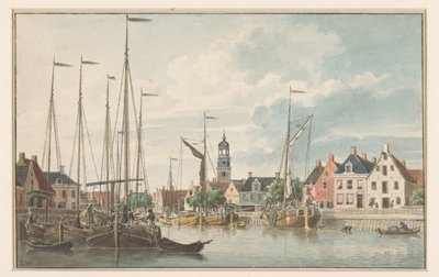 Cara em De Lemmer de Jan Weissenbruch