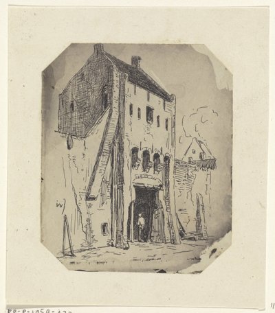 Steigerpoort em Leerdam de Jan Weissenbruch