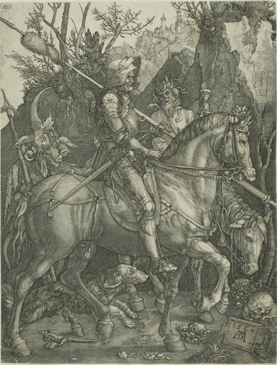 Cavaleiro, Morte e Diabo de Jan Wierix