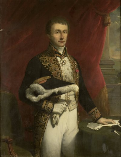 Pieter Merkus (1787-1844). Governador-geral (1841-44) de Jan Willem Pieneman (copy after)