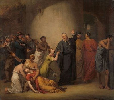 O sacrifício voluntário do Reverendo Hambroeck em Taiwan de Jan Willem Pieneman