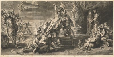A elevação da cruz de Jan Witdoeck after Sir Peter Paul Rubens