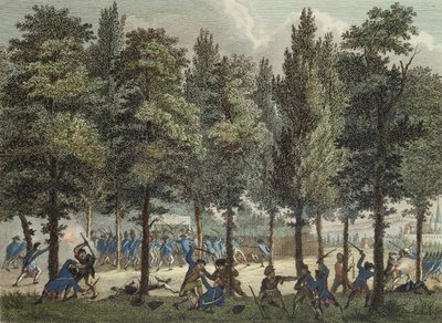 A Marselhesa na Champs-Elysees, 30 de junho de 1792, gravado por Reinier Vinkeles (1741-1816) e Daniel sexta-feira (1765-1822) de Jan after Bulthuis