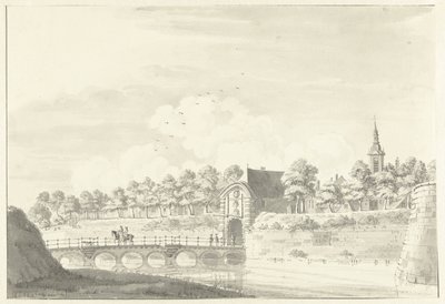 O Portão de São Nicolau em Namur de Jan de Beijer