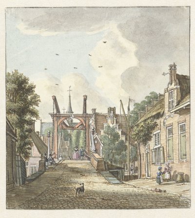 Vista de Alphen no Reno de Jan de Beijer