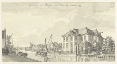 A Casa de Allongius em Alphen aan de Rijn de Jan de Beijer
