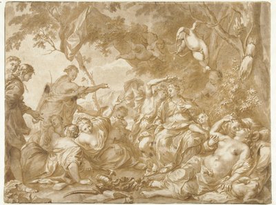 Amarílis em mirtilo de Jan de Bisschop
