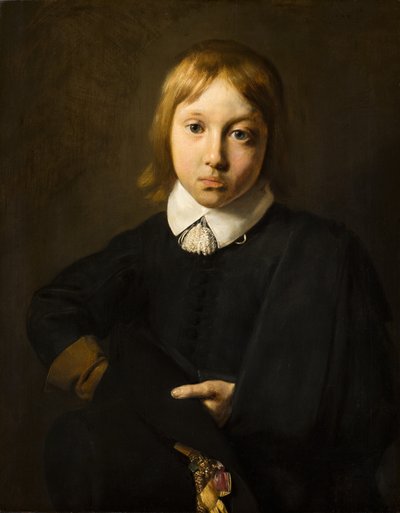 Retrato de um rapaz de seis anos de Jan de Bray