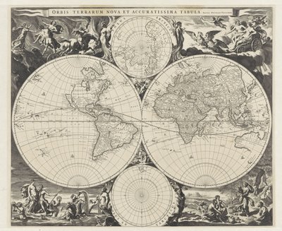 Mapa do Mundo de Jan de Visscher