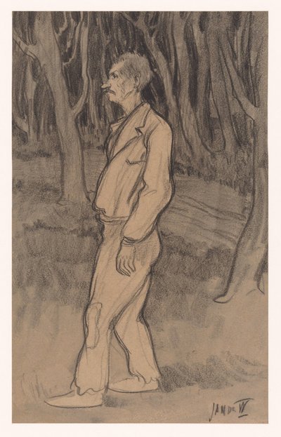 Trabalhador de Jan de Waardt (signed by artist)