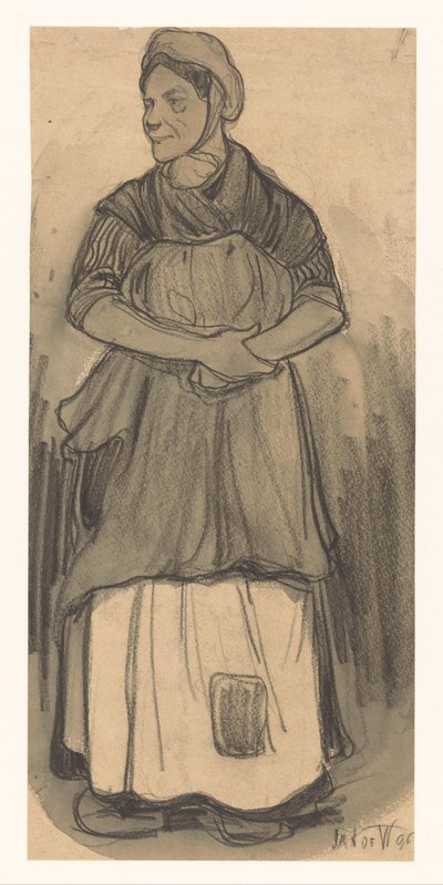 Mulher de Jan de Waardt (signed by artist)