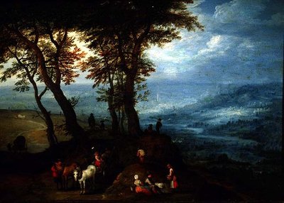 A Caminho do Mercado de Jan the Elder Brueghel