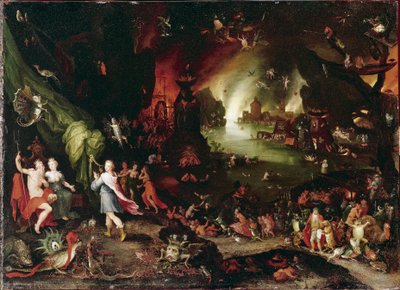 Orpheus in the Underworld Painting de Jan Breugel Le Vieux chama Bruegel de Velours (Brueghel ou Breughel de Jan the Elder Brueghel