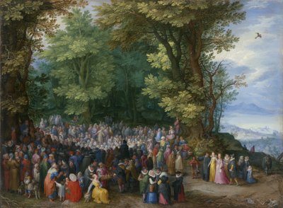 O Sermão da Montanha de Jan the Elder Brueghel