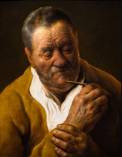 Homem com caneta de Jan the Elder Lievens