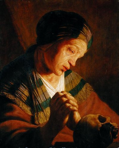 Santa Maria Madalena em oração de Jan the Elder attr. to Lievens