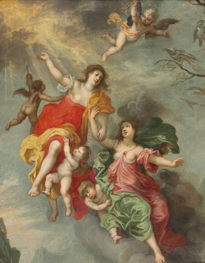 Alegoria com putti de Jan van Balen