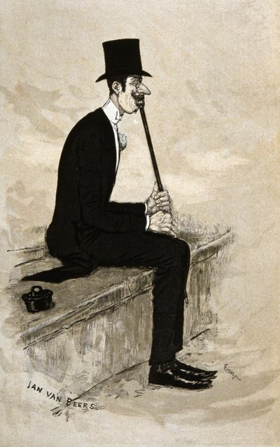 Um homem da sociedade parisiense de Jan van Beers
