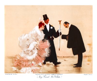 Meu amigo, Sr. White, c1870-1920. de Jan van Beers