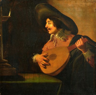 O tocador de alaúde de Jan van Bijlert